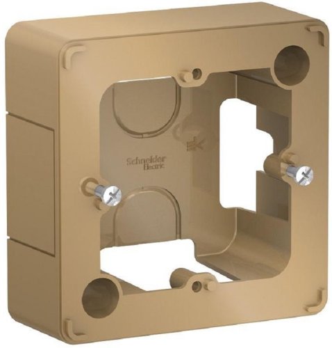 Коробка для наружнего монтажа Systeme Electric Blanca титан картинка